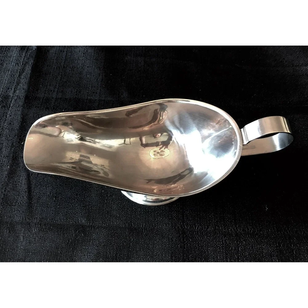 Stainless Steel / Silver Gravy Boat, Vintage, Lovely Condition, Stunning!